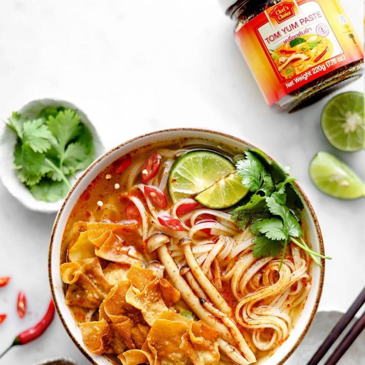Tom Yum Paste| Authentic Thai Soup Base |Vegan |Chef's Choice | HK