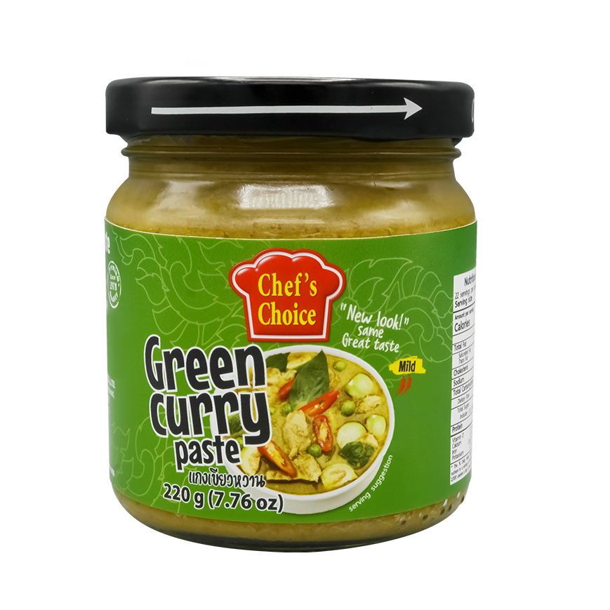 VEGAN Green Curry Paste Chef's Choice HK natnat Life