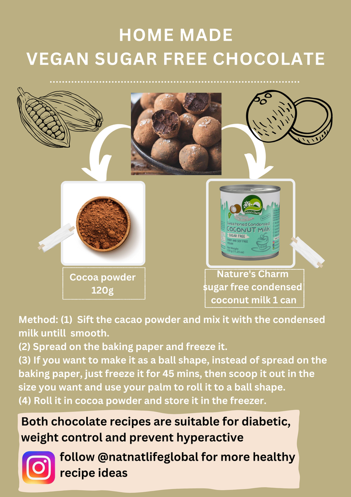 Sweetened Condensed Coconut Milk - Sugar Free - Nature's Charm