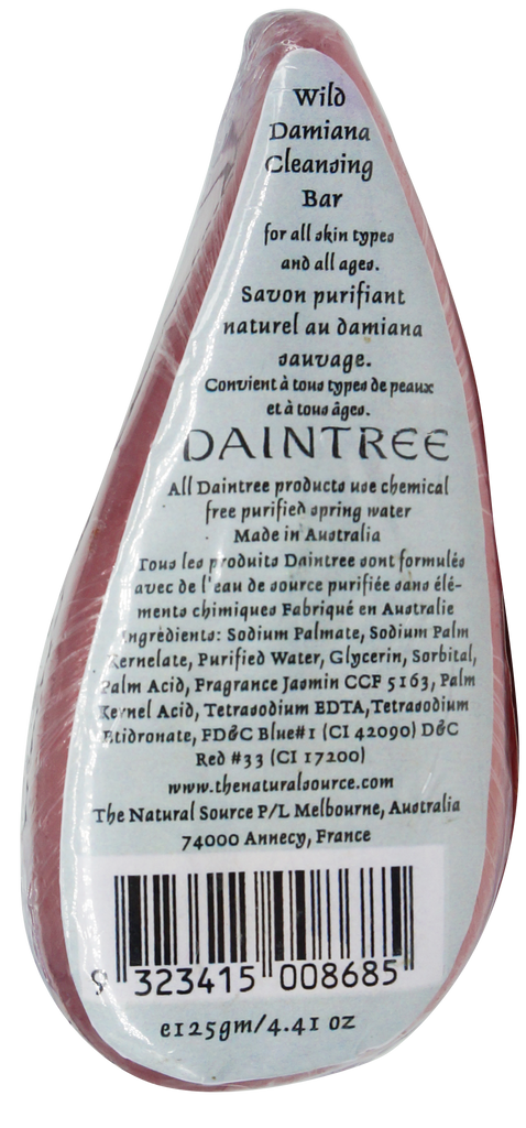 Daintree Wild Damiana Cleansing Bar (Pure Natural Glycerin)