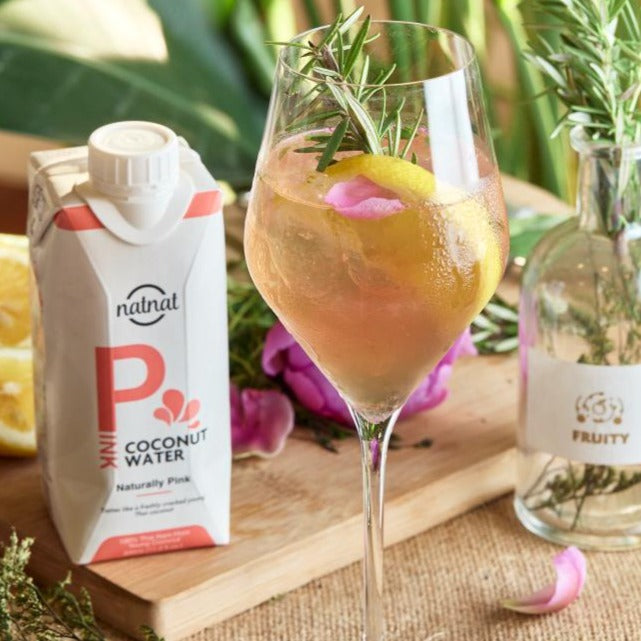 Naturally Pink Coconut Water 330ml (Nam Hom)
