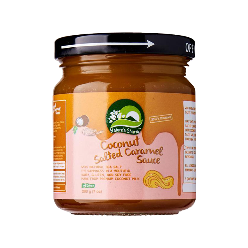 Nature's Charm Coconut Salted Caramel Sauce