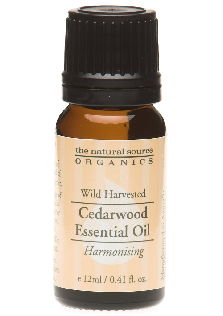 Organic Cedarwood Essential Oil - Wild Harvested