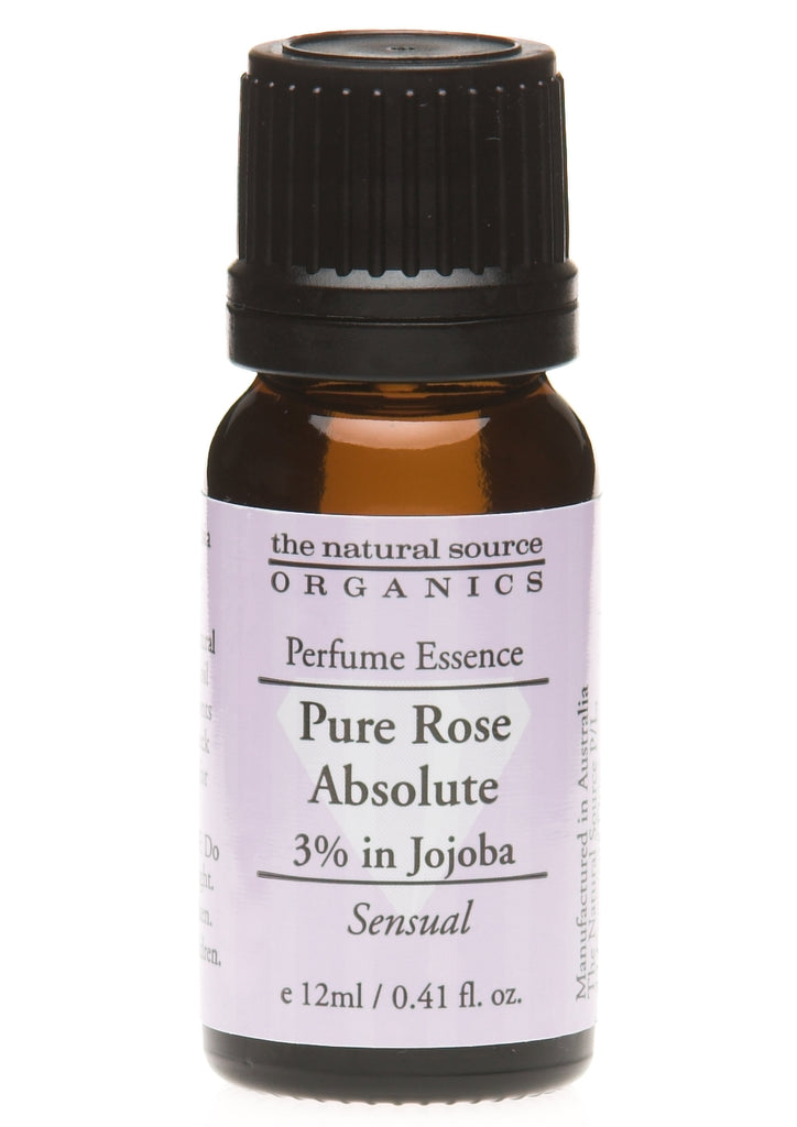 Organic Pure Rose Absolute 3% in Jojoba - Perfume Essence