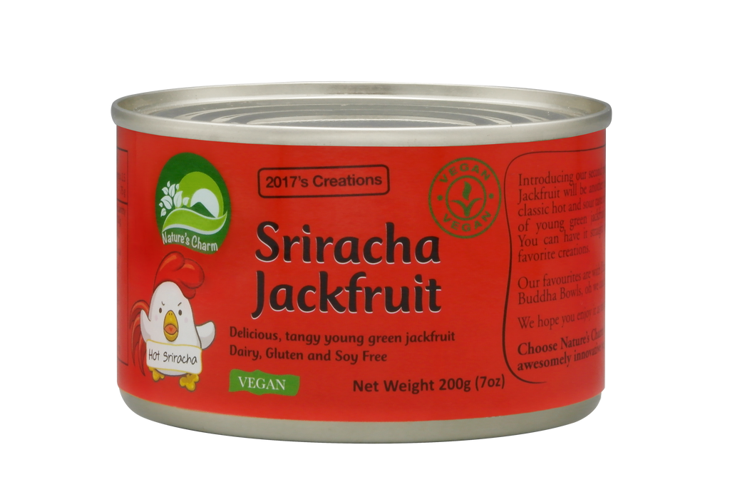 Nature's Charm Sriracha Jackfruit (BBD 2023 May)