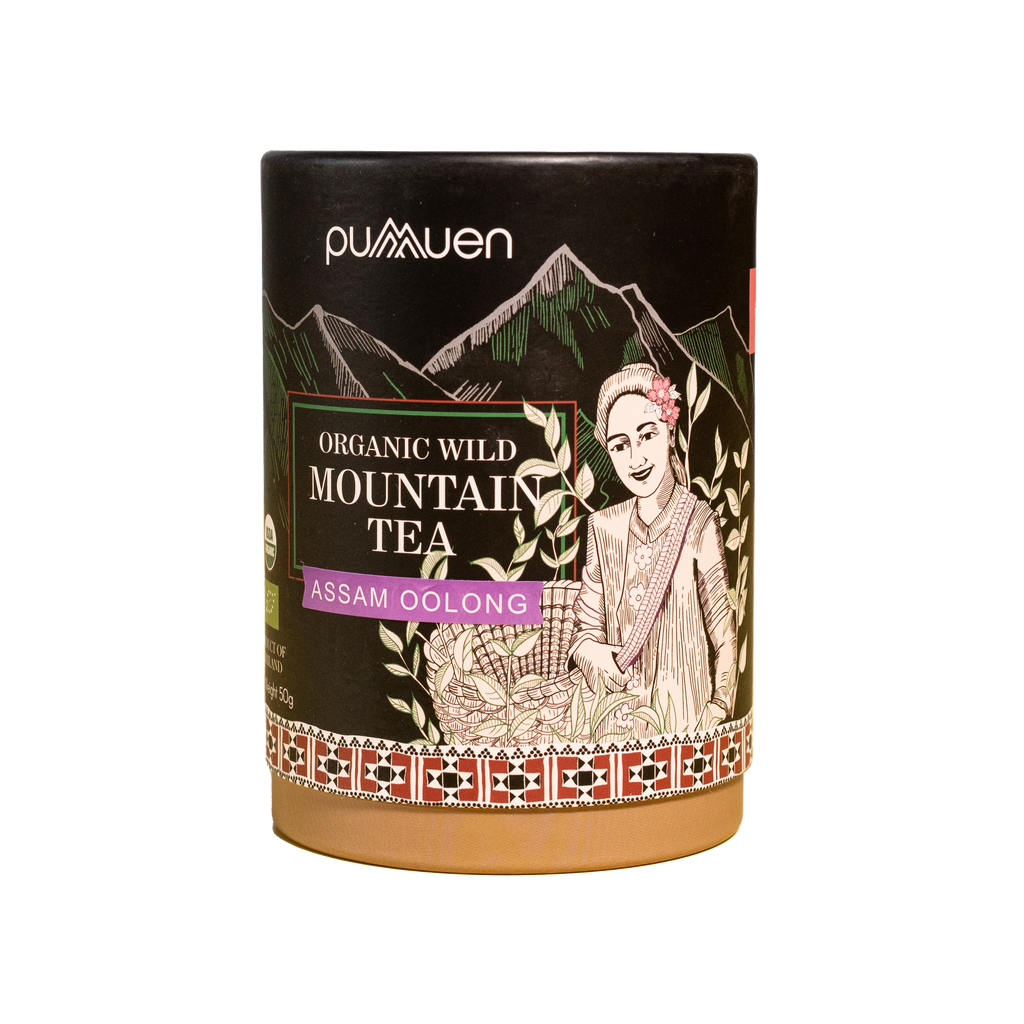 Pumuen Organic Wild Grow Mountain Tea - Assam Oolong Tea