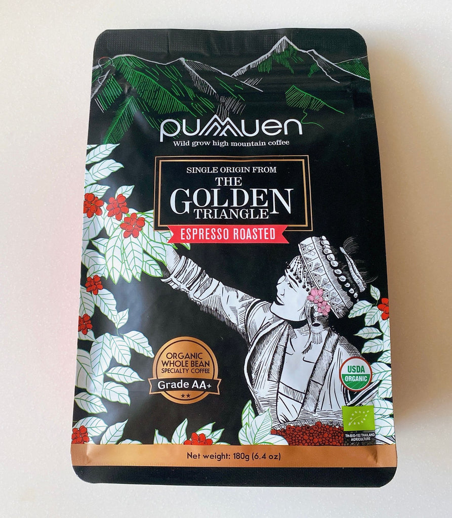 Pumuen Organic Mountain Coffee Grade AA+ - Espresso 180g